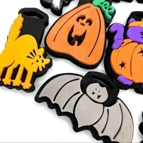 Vintage Jumbo Halloween Duncan Enterprises Chunky Stamps Lot - Picture 6 of 9